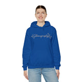 Sonography EKG Probe/Heart Unisex Heavy Blend™ Hooded Sweatshirt