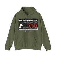 My Soundwaves Unisex Heavy Blend™ Hooded Sweatshirt