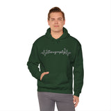 Sonography EKG Probe/Heart Unisex Heavy Blend™ Hooded Sweatshirt