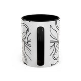 Sonographer Heart Accent Coffee Mug (11, 15oz)