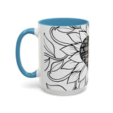 Sonographer Heart Accent Coffee Mug (11, 15oz)