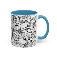 Heart Scan Accent Coffee Mug (15oz)