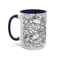 Heart Scan Accent Coffee Mug (15oz)