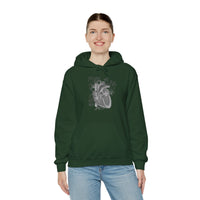 Anatomical Heart Chambers Unisex Heavy Blend™ Hooded Sweatshirt