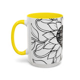 Sonographer Heart Accent Coffee Mug (11, 15oz)