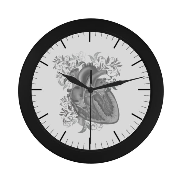 Anatomical Heart Chambers Wall Clock