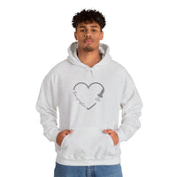 Sonographer Heart Unisex Heavy Blend™ Hooded Sweatshirt