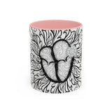 Heart Scan Accent Coffee Mug (15oz)