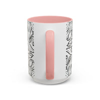 Heart Scan Accent Coffee Mug (15oz)