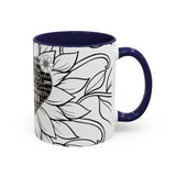 Sonographer Heart Accent Coffee Mug (11, 15oz)