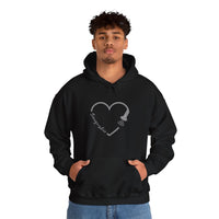 Sonographer Heart Unisex Heavy Blend™ Hooded Sweatshirt