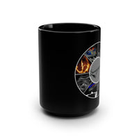 Sonographer Black Mug, 15oz