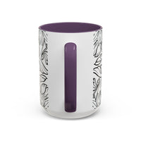 Heart Scan Accent Coffee Mug (15oz)