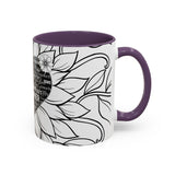 Sonographer Heart Accent Coffee Mug (11, 15oz)