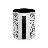 Heart Scan Accent Coffee Mug (15oz)