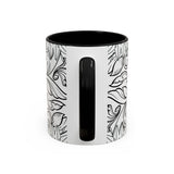 Heart Scan Accent Coffee Mug (15oz)
