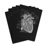 Anatomical Heart Poker Cards