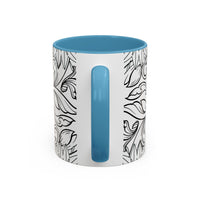 Heart Scan Accent Coffee Mug (15oz)