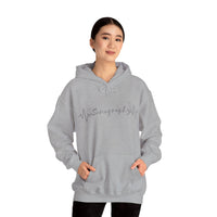 Sonography EKG Probe/Heart Unisex Heavy Blend™ Hooded Sweatshirt