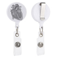 Anatomical Heart Chambers Badge Reel