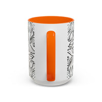 Heart Scan Accent Coffee Mug (15oz)