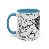 Sonographer Heart Accent Coffee Mug (11, 15oz)