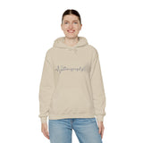 Sonography EKG Sound Waves Unisex Heavy Blend™ Hooded Sweatshirt