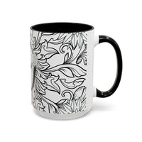 Heart Scan Accent Coffee Mug (15oz)