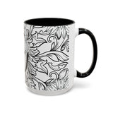 Heart Scan Accent Coffee Mug (15oz)