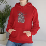 Anatomical Heart Chambers Unisex Heavy Blend™ Hooded Sweatshirt