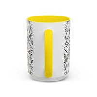 Heart Scan Accent Coffee Mug (15oz)