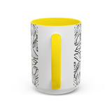 Heart Scan Accent Coffee Mug (15oz)