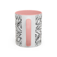 Heart Scan Accent Coffee Mug (15oz)