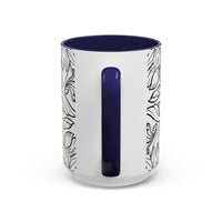 Heart Scan Accent Coffee Mug (15oz)