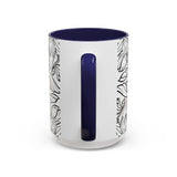 Heart Scan Accent Coffee Mug (15oz)