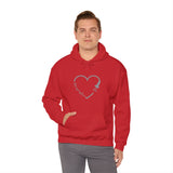 Sonographer Heart Unisex Heavy Blend™ Hooded Sweatshirt