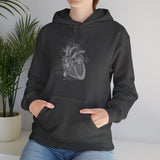 Anatomical Heart Chambers Unisex Heavy Blend™ Hooded Sweatshirt