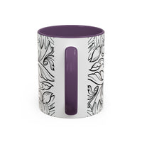 Heart Scan Accent Coffee Mug (15oz)