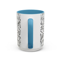 Heart Scan Accent Coffee Mug (15oz)