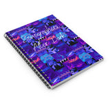 Sonographers After Dark™ Spiral Notebook - Ruled Line