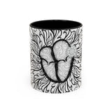 Heart Scan Accent Coffee Mug (15oz)