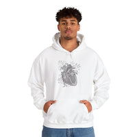 Anatomical Heart Chambers Unisex Heavy Blend™ Hooded Sweatshirt