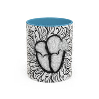 Heart Scan Accent Coffee Mug (15oz)