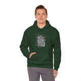 Anatomical Heart Chambers Unisex Heavy Blend™ Hooded Sweatshirt