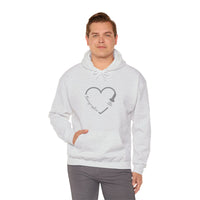 Sonographer Heart Unisex Heavy Blend™ Hooded Sweatshirt