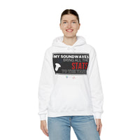 My Soundwaves Unisex Heavy Blend™ Hooded Sweatshirt