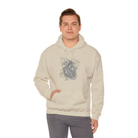 Anatomical Heart Chambers Unisex Heavy Blend™ Hooded Sweatshirt