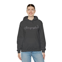 Sonographer Probe/Heart Unisex Heavy Blend™ Hooded Sweatshirt