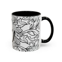 Heart Scan Accent Coffee Mug (15oz)