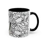 Heart Scan Accent Coffee Mug (15oz)